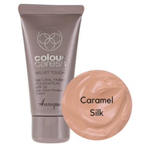 Velvet Touch Natural Foundation Caramel Silk 30ml